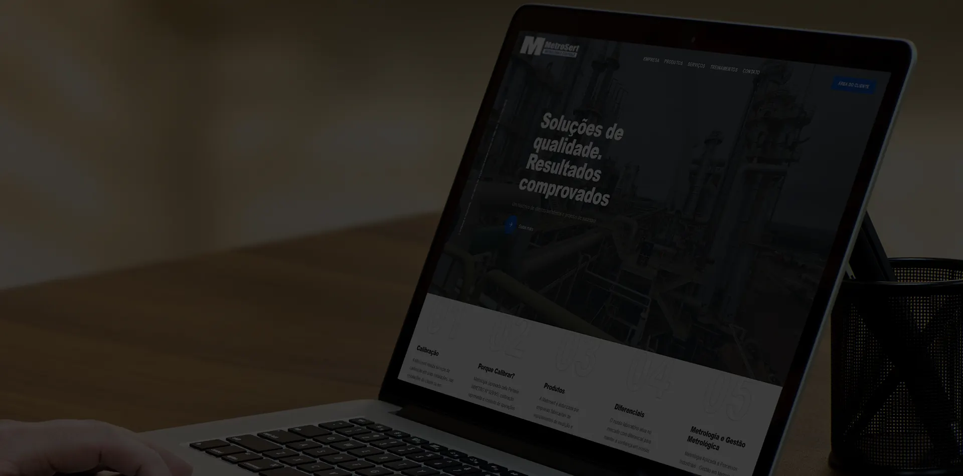 Case MetroSert Metrologia e Controle